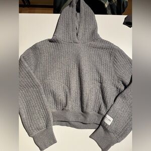 Aerie Offline Coffee Run Cropped Hoodie Like New